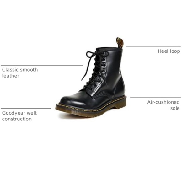 NWT Dr. Martens Women's 1460 Re-Invented 8 Eye Lace Up Boot US Sz 6 - Picture 3 of 7